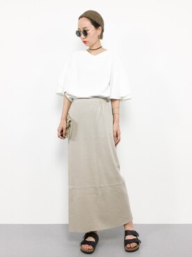 COLLENTE(yuco)さん(レディース・168cm)の夏コーディネート