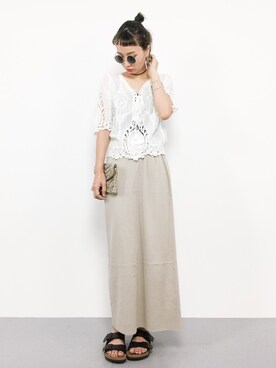 COLLENTE(yuco)さん(レディース・168cm)の夏コーディネート