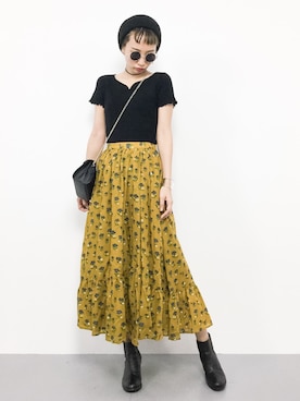 COLLENTE(yuco)さん（レディース・168cm）の夏コーディネート