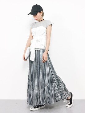 COLLENTE(yuco)さん（レディース・168cm）の夏コーディネート