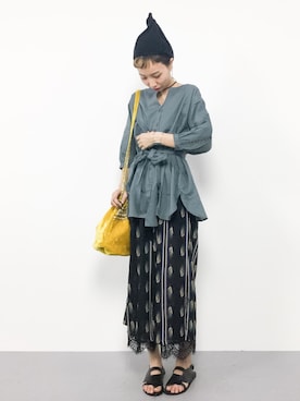 COLLENTE(yuco)さん（レディース・168cm）の夏コーディネート