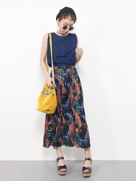 COLLENTE(yuco)さん（レディース・168cm）の夏コーディネート