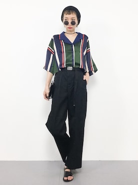 COLLENTE(yuco)さん（レディース・168cm）の夏コーディネート