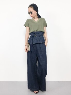 COLLENTE(yuco)さん(レディース・168cm)の夏コーディネート