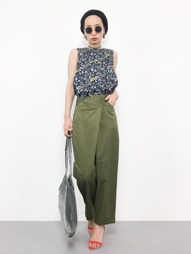 COLLENTE(yuco)さん（レディース・168cm）の夏コーディネート