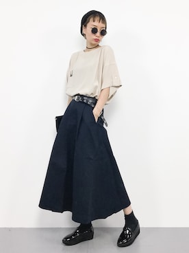 COLLENTE(yuco)さん（レディース・168cm）の夏コーディネート