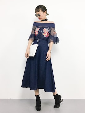 COLLENTE(yuco)さん（レディース・168cm）の夏コーディネート