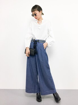 COLLENTE(yuco)さん（レディース・168cm）の夏コーディネート