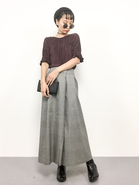 COLLENTE(yuco)さん（レディース・168cm）の秋コーディネート