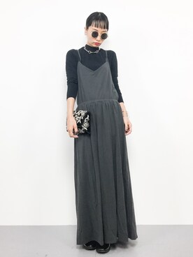 「adonis green（アドニスグリーン）のアイテム」を使った、COLLENTE(yuco)さん（レディース・168cm）の秋コーディネート