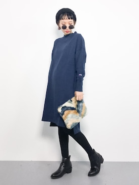 COLLENTE(yuco)さん（レディース・168cm）の秋コーディネート