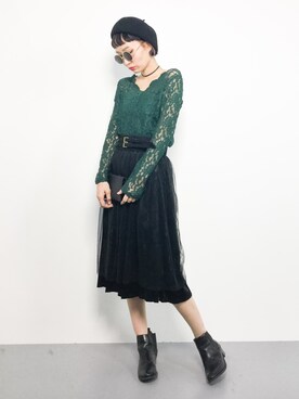 COLLENTE(yuco)さん（レディース・168cm）の秋コーディネート