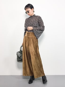 COLLENTE(yuco)さん（レディース・168cm）の秋コーディネート