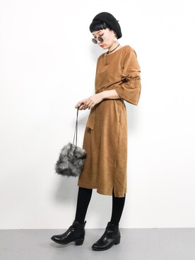 COLLENTE(yuco)さん（レディース・168cm）の秋コーディネート