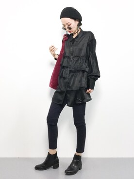 COLLENTE(yuco)さん（レディース・168cm）の秋コーディネート