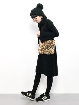 「INFIELDER DESIGN（インフィールダーデザイン）のアイテム」を使った、COLLENTE(yuco)さん（レディース・168cm）の冬コーディネート