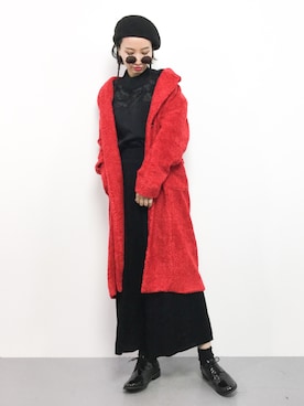 COLLENTE(yuco)さん（レディース・168cm）の冬コーディネート