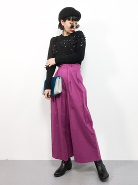 COLLENTE(yuco)さん(レディース・168cm)の冬コーディネート