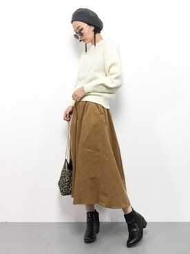 COLLENTE(yuco)さん（レディース・168cm）の冬コーディネート