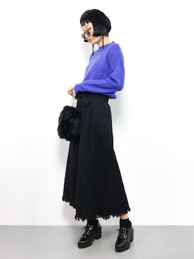 COLLENTE(yuco)さん（レディース・168cm）の冬コーディネート