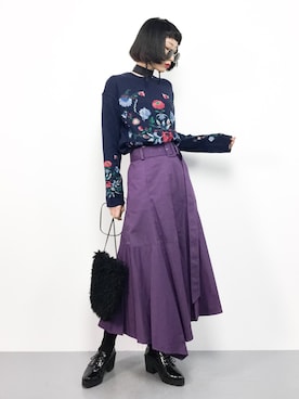 COLLENTE(yuco)さん（レディース・168cm）の冬コーディネート