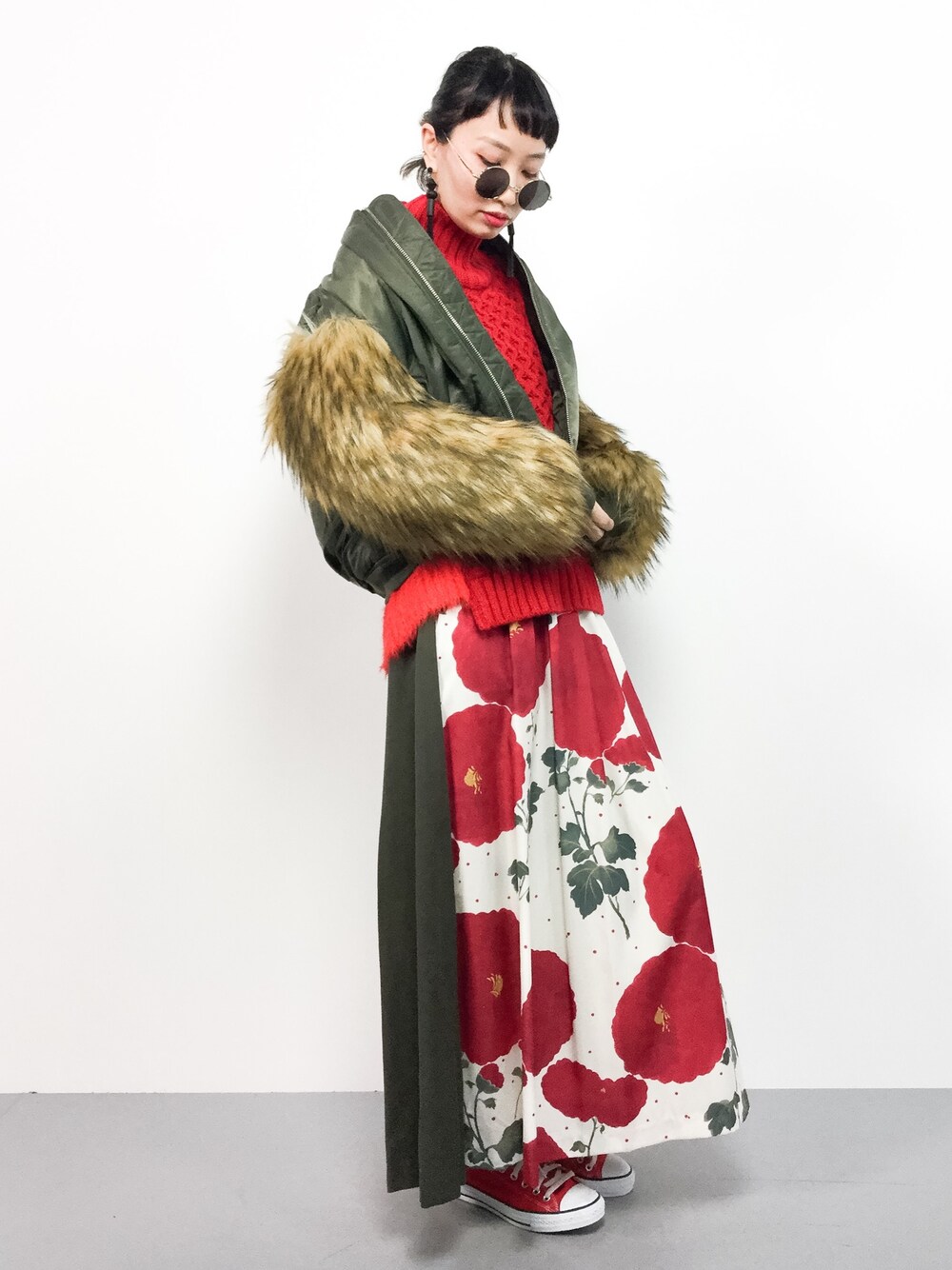 昨年購入 ローズバッド 異素材ミックスニット 1万5180円 ROSE BUD セーター ふわふわ シャギーニット ケーブルニット ブルー ローズバッド⭐︎ふわふわニット 昨年購入 ローズバッド 異素材