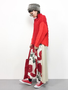 COLLENTE(yuco)さん（レディース・168cm）の冬コーディネート