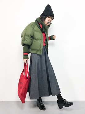 COLLENTE(yuco)さん（レディース・168cm）の冬コーディネート