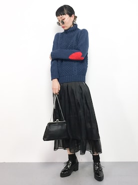 COLLENTE(yuco)さん（レディース・168cm）の冬コーディネート