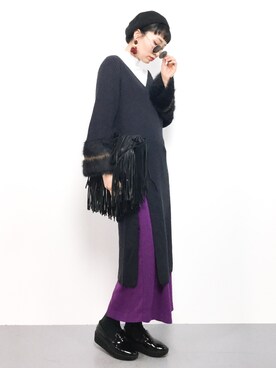 COLLENTE(yuco)さん（レディース・168cm）の冬コーディネート