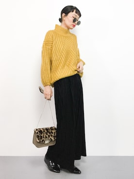 COLLENTE(yuco)さん（レディース・168cm）の冬コーディネート