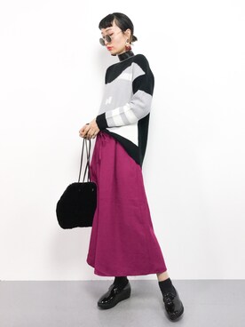 COLLENTE(yuco)さん（レディース・168cm）の冬コーディネート