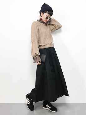 COLLENTE(yuco)さん（レディース・168cm）の冬コーディネート