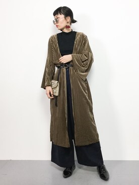 COLLENTE(yuco)さん（レディース・168cm）の冬コーディネート