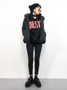 COLLENTE(yuco)さん（レディース・168cm）の冬コーディネート