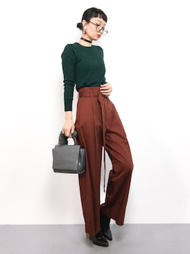 COLLENTE(yuco)さん(レディース・168cm)の冬コーディネート