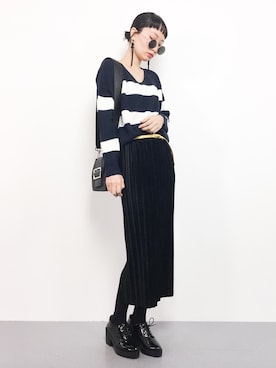 COLLENTE(yuco)さん（レディース・168cm）の冬コーディネート