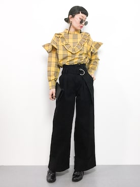 COLLENTE(yuco)さん（レディース・168cm）の冬コーディネート