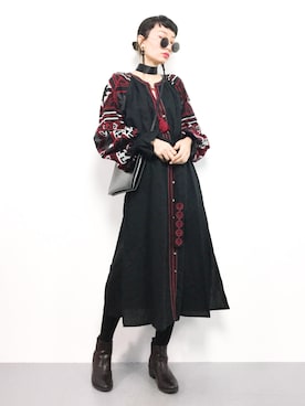 COLLENTE(yuco)さん(レディース・168cm)の冬コーディネート