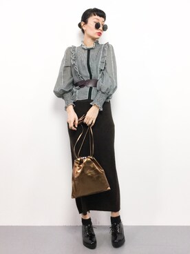 COLLENTE(yuco)さん（レディース・168cm）の冬コーディネート