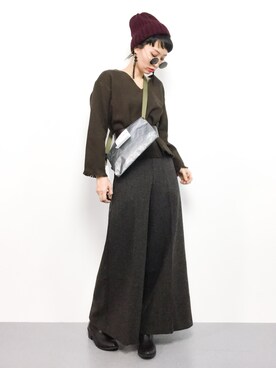 COLLENTE(yuco)さん(レディース・168cm)の冬コーディネート