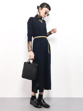 COLLENTE(yuco)さん（レディース・168cm）の冬コーディネート