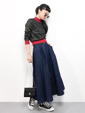 COLLENTE(yuco)さん（レディース・168cm）の冬コーディネート