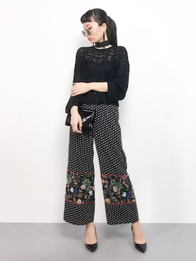 COLLENTE(yuco)さん（レディース・168cm）の春コーディネート