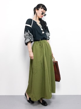 COLLENTE(yuco)さん（レディース・168cm）の春コーディネート