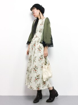 「アイテム（ブルゾン）」を使った、COLLENTE(yuco)さん（レディース・168cm・30代）の春コーディネート