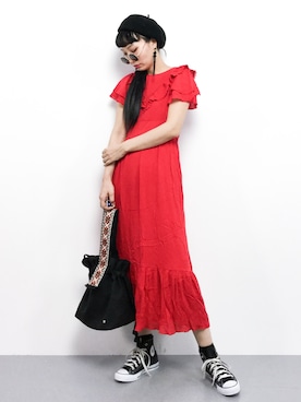 COLLENTE(yuco)さん（レディース・168cm）の春コーディネート