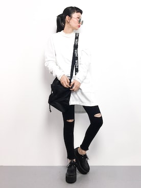 COLLENTE(yuco)さん（レディース・168cm）の春コーディネート