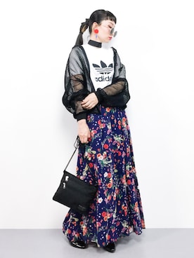 「アイテム（ブルゾン）」を使った、COLLENTE(yuco)さん（レディース・168cm・30代）の春コーディネート