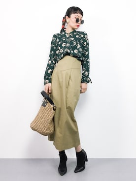 COLLENTE(yuco)さん（レディース・168cm）の春コーディネート